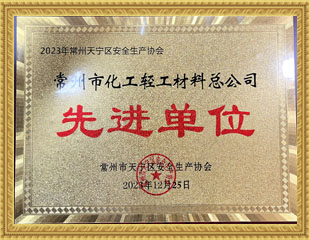 2023天寧區(qū)安全生產(chǎn)協(xié)會先進單位